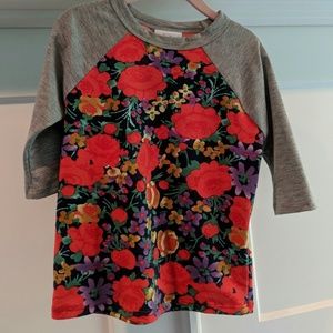 Lularoe Sloan kids baseball T